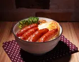 香腸飯(ちょうづめ丼)（有夏茶房）