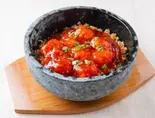 海老チリチャーハン（中華レストランパンダ）