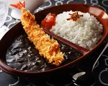 大海老フライ黒カレー（博多名物やみつき黒カレー堂 BistroRYU 吹田）