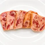 ランチョンミート50g(午餐肉)（にゃんこ麻辣烫住吉店 七福煎餅）