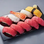 まぐろ&本鮪中とろ盛10貫(小僧寿し 上目黒店)