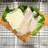 ㉙ハムチーズ（ナカミチクレープ文京白山店）
