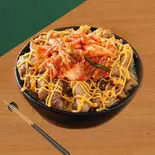 キムチーズにんにく醤油豚丼並 Garlic Soy Sauce Pork Rice Bowl with Kimchi & Cheese !(Hana Asian Dining & Bar)