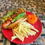 ホットドックプレート（unjourd'azurcafe）