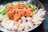 博多明太！極トロもつ鍋(1〜1.5人前)（博多うどん酒場官兵衛大門店）