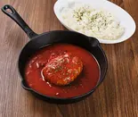 ハンバーグ弁当(トマトソース)（白金食堂）