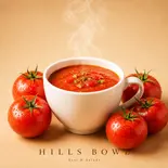 世界一サラダに合うトマトスープ（アサイーボウル＆サラダ HILLS BOWL(ヒルズボウル)）