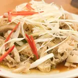ハチノスのネギソース炒め(美膳坊)