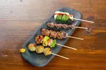 炭火焼焼鳥串5本盛り合わせ（炭火焼 直島）