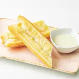 【台湾油条】点心師の練乳台湾揚げパン Dim Sum Master's Taiwanese Fried Bread with Condensed Milk（韓流ご褒美飯♪バターガーリックライスの【サムギョプサル丼】 弘明寺店）
