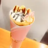 Wクリームバナナチョコ(カスタード、生クリーム)（sweets bar jsjs）