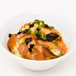 ミニ炙りチャーシュー丼（らぁ麺 㐂楽）