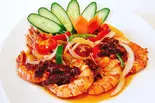 海老炒めサテ風味/Tom xao sate（ベトナムリゾートレストラン ハノイマチ）