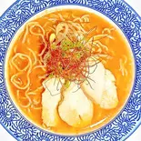 スパイシーチキンスープラーメン Spicy chicken soup ramen（HALAL AND VEGAN RAMEN DATTEBAYO Asakusa）