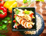 エッグエッググレインズライスボウルサラダ(Grains rice bowl salad グリーングレインブレイン)