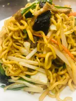 香港焼きそば（龍 刀削麺）