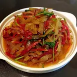 クラゲの冷菜（新記餃子酒場）