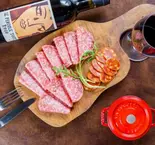 パルマ産生ハムとイタリアサラミの盛り合わせ Parma Uncured Ham & Italian Salami Assorted Platter(ラテッラ)