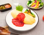 濃厚トマトソースオムライス Rich Tomato Sauce Omelette Rice（おむらいす工房 都島北通）