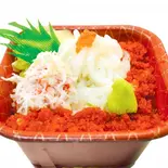 9 イカソーメン彩り丼(大漁丼家 赤羽店)