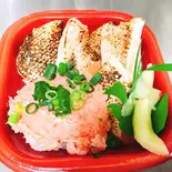 厚切り焼きトロサーモンネギトロ丼(大漁丼家 相模大野店)
