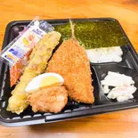 タルタルたっぷり！アジフライのタルタルのり弁当（三代目かっちゃん）