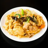 豚肉きくらげ玉子 Pork with Cloud Ear Mushroom and Egg（中華料理上海亭 木場店）