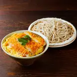 かつ丼ミニそばセット（蕎麦と天ぷら 山わさび 北8条店）