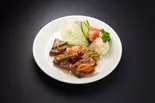 黒毛和牛焼肉プレート/Kuroge wagyu grilled beef plate（はり重グリル＆カレー）