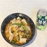 ホルモンクッパ(韓国料理たっちゃん)