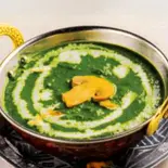 サグマッシュルームカレー Sag Mushroom Curry（エベレストキッチン）