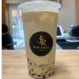 蓮烏龍ミルクティー /Trà sữa Ô Long Sen（SOLARIA CAFE ＆ LOUNGE|タピオカ|コーヒー|バンミー）