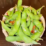枝豆 Edamame（インドネパールアジアン料理デリコ）