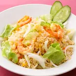 海老チャーハン prawn Fried rice（MILAN CAFE＆RESTAURANT）