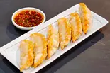 キムチ餃子 6P/Fried Kimuchi Gyoza 6P（ロイヤルキンパ 練馬）
