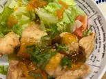 自家製ポン酢 鶏むね肉のさっぱりポン★（アバズカフェ）