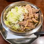 山形名物 冷たい肉蕎麦(らーめん酒場 あっ。)