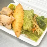 まんぞく海苔弁【塩】（元祖からあげ本舗マルカ商店 浅草店）