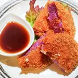 紅芋コロッケ（沖縄健康長寿料理 海人 大山店）