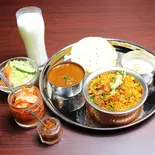 ビリヤニカレーセット（インディアンレストラン ナラダイニング）