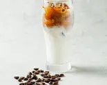 自慢のカフェラテ ICE（EVERYDAYBURG～食べるソースのハンバーグカフェ～）