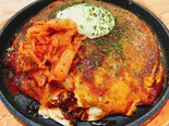 広島お好み豚キムチ焼(豚、麺、キムチ)【マヨ】（【関西風＆広島風お好み焼き・鉄板焼き】桜家 清水店）