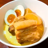 角煮と煮卵(札幌スープカリー専門店イエロースパイス)