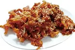 骨なし鶏モミジ炒め(新大久保韓国横丁 マポ豚足)