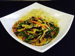 茄子細切り冷し麺(上海亭 竹ノ塚店)
