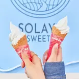 ソフトクリーム(牧場ミルク) milk soft cream(SOLAYA SWEETS)