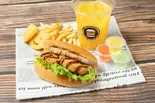 コロッケサンド+島レーモンセット（淡路島バーガー鶴見店）
