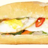 バインミー・卵焼き BÁNH MỲ TRỨNG（ベトナム料理チェーサイン2号レストラン）
