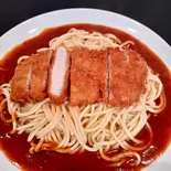 とんかつあんかけスパ（名古屋名物あんかけスパあんかけ亭）