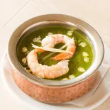 サグプラウンカレー/Sag Prawn Curry(本格インド料理マサラ舟入店)